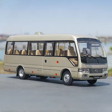 1:24 Diecast Toyota Coaster Model Bus